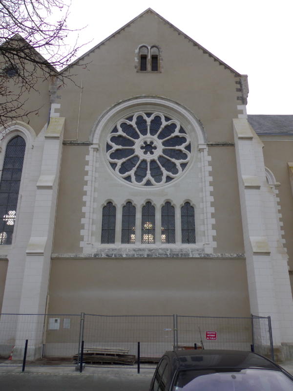Le louroux Béconnais Eglise Saint Aubin